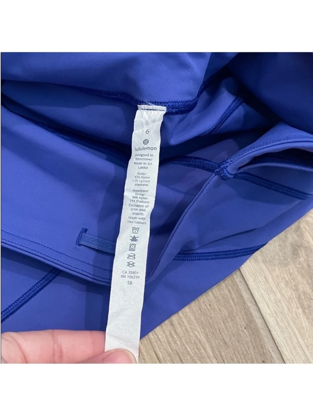 Lululemon Fast And Free 7/8 Tights II * Nulux 25